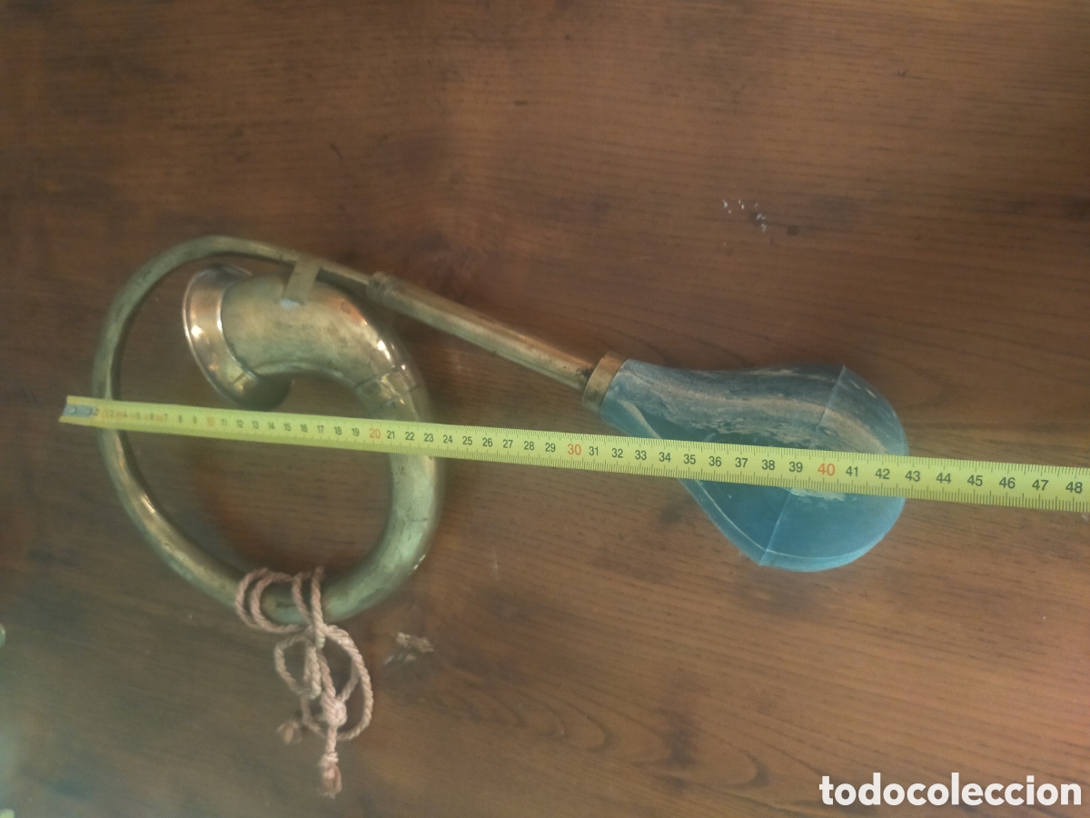 Antig&uuml;edades: Bocina o claxon antiguo - Foto 9