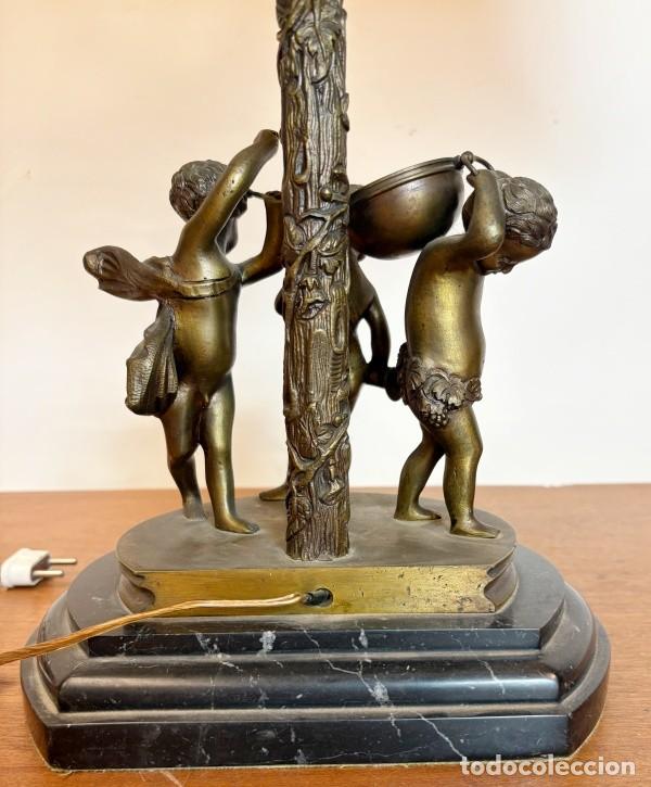 Antig&uuml;edades: L&aacute;mpara de Sobremesa Estilo Cl&aacute;sico - Foto 11