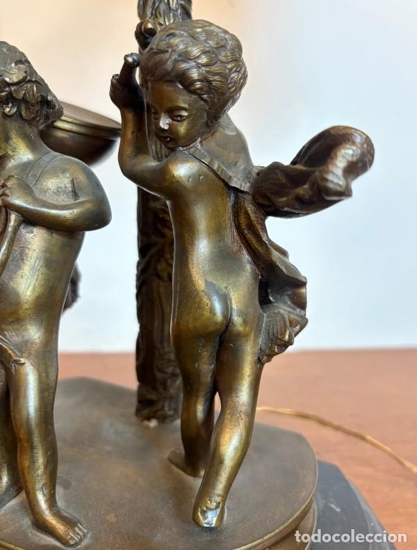 Antig&uuml;edades: L&aacute;mpara de Sobremesa Estilo Cl&aacute;sico - Foto 13