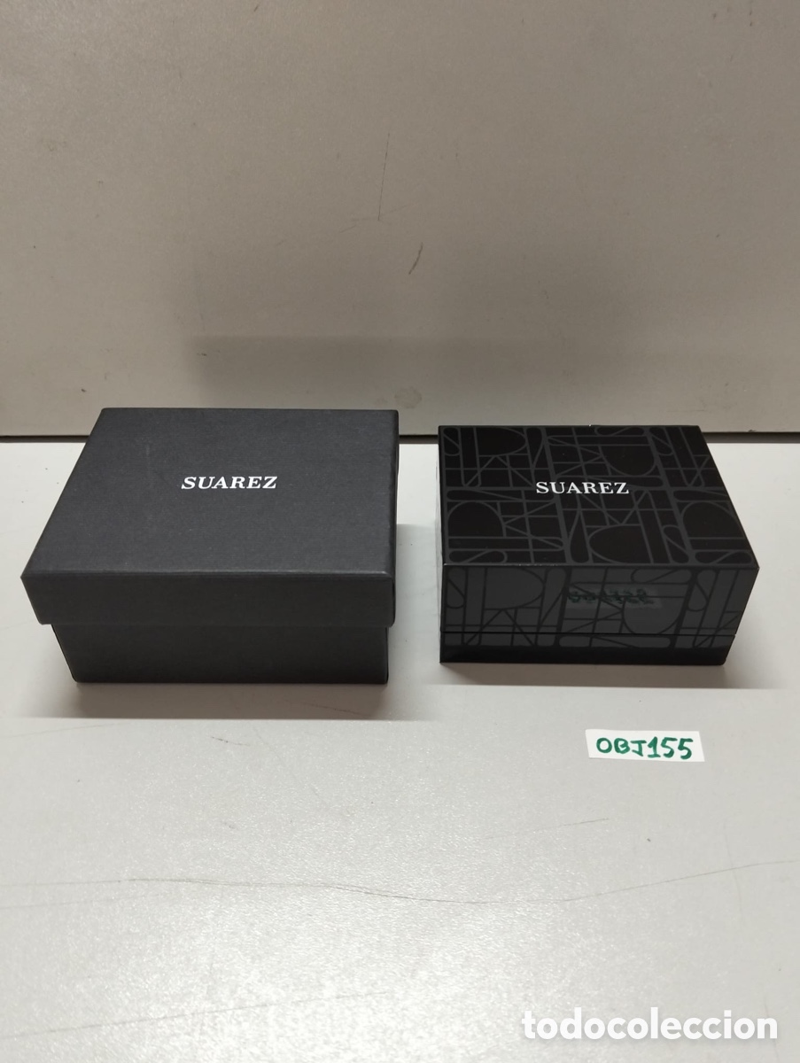 Antig&uuml;edades: Caja de la firma de alta joyer&iacute;a espa&ntilde;ola Joyer&iacute;a Suarez,