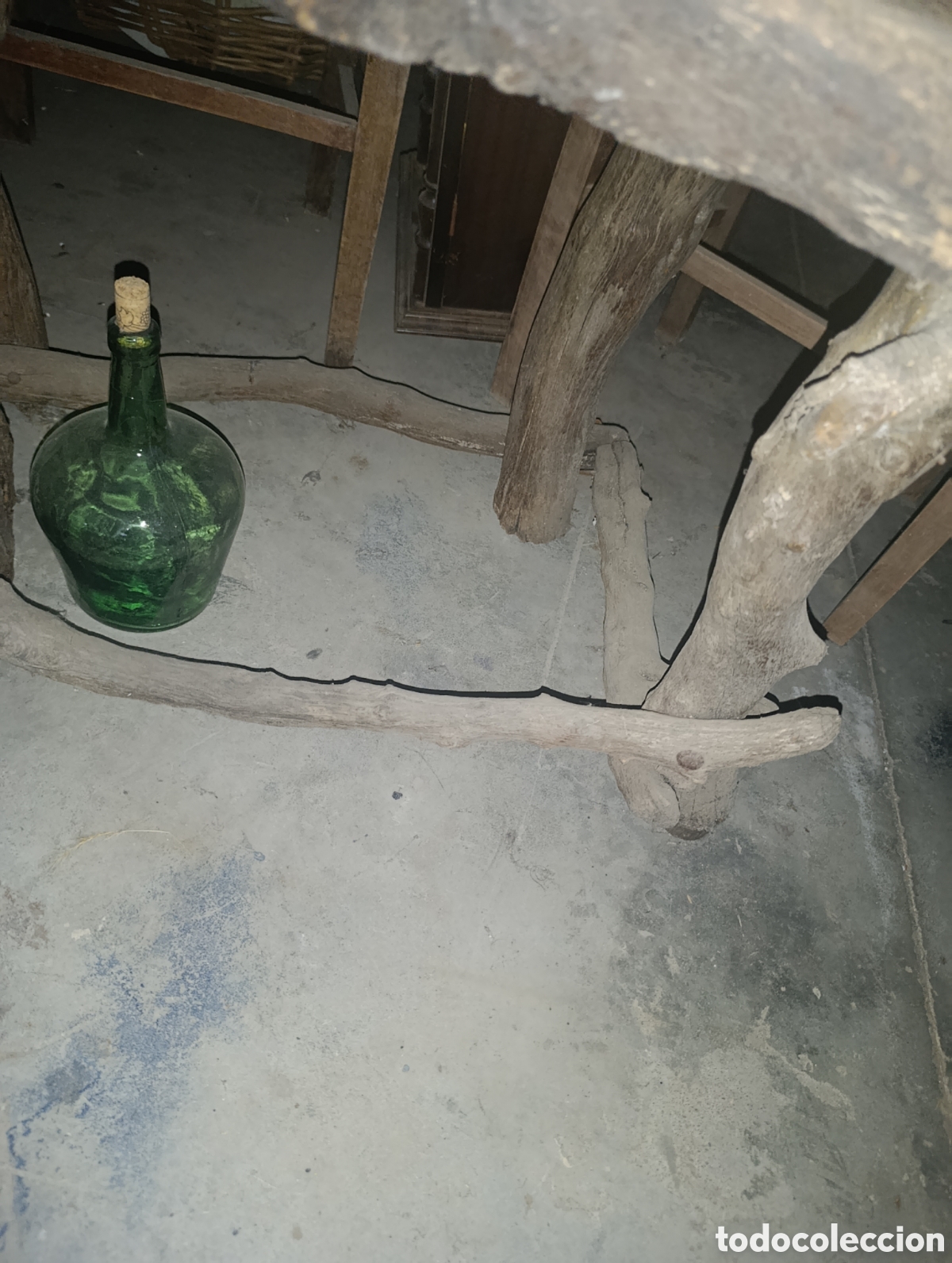 Antig&uuml;edades: Mesa de matanza de una pieza. - Foto 5