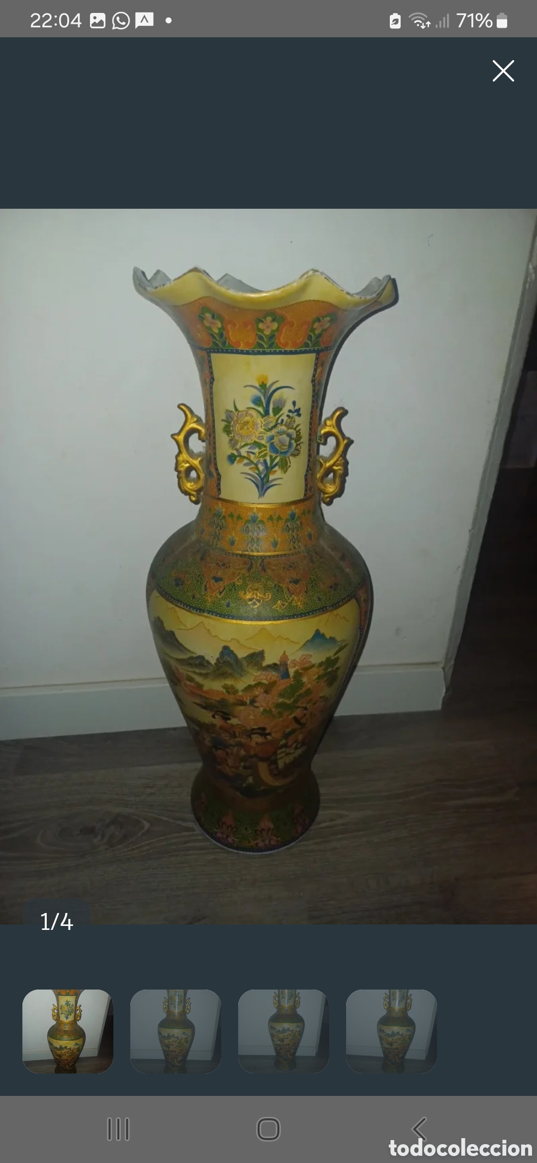 Antig&uuml;edades: jarr&oacute;n chino antiguo cer&aacute;mica porcelana
