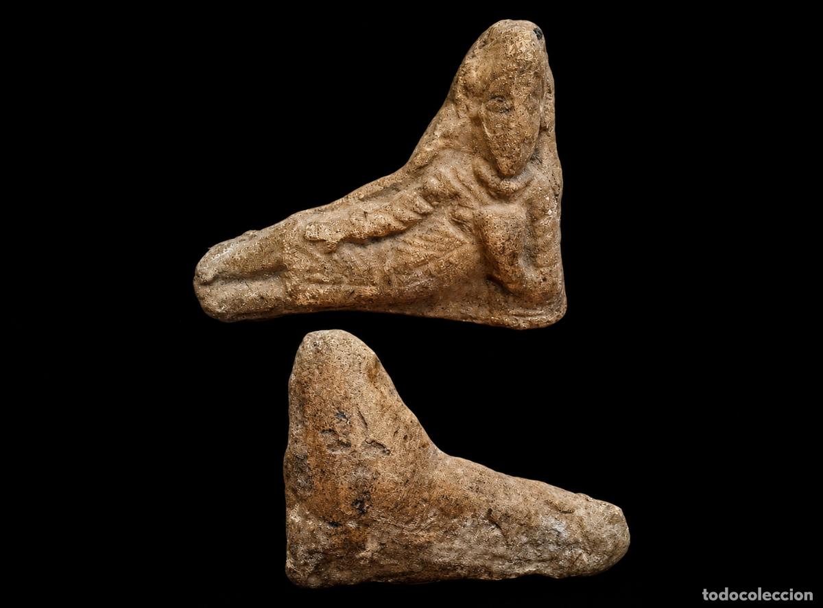 Antig&uuml;edades: Arqueolog&iacute;a. Figura Parta reclinada S. I A.C. a S.II D.C.