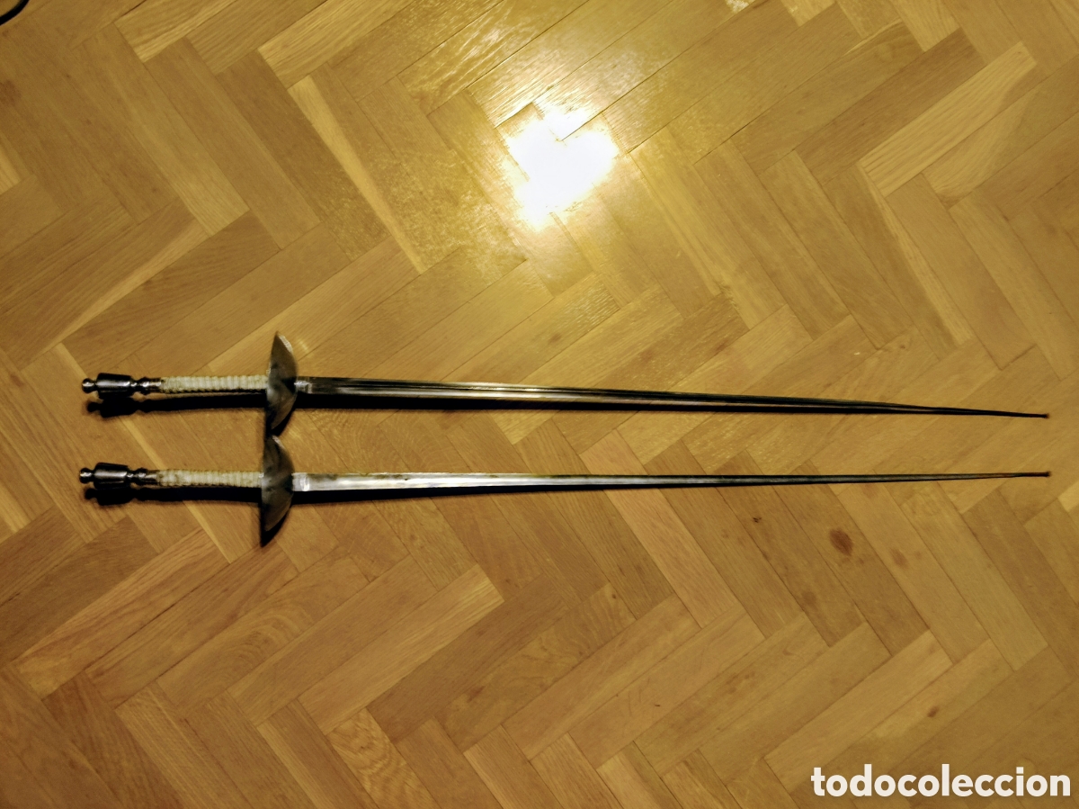 Antig&uuml;edades: Espadas de duelo decorativas - Foto 2