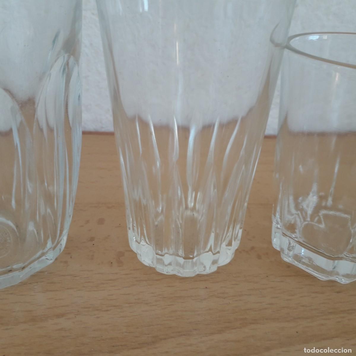 Antig&uuml;edades: 7 VASOS CRISTAL ANTIGUOS - Foto 6