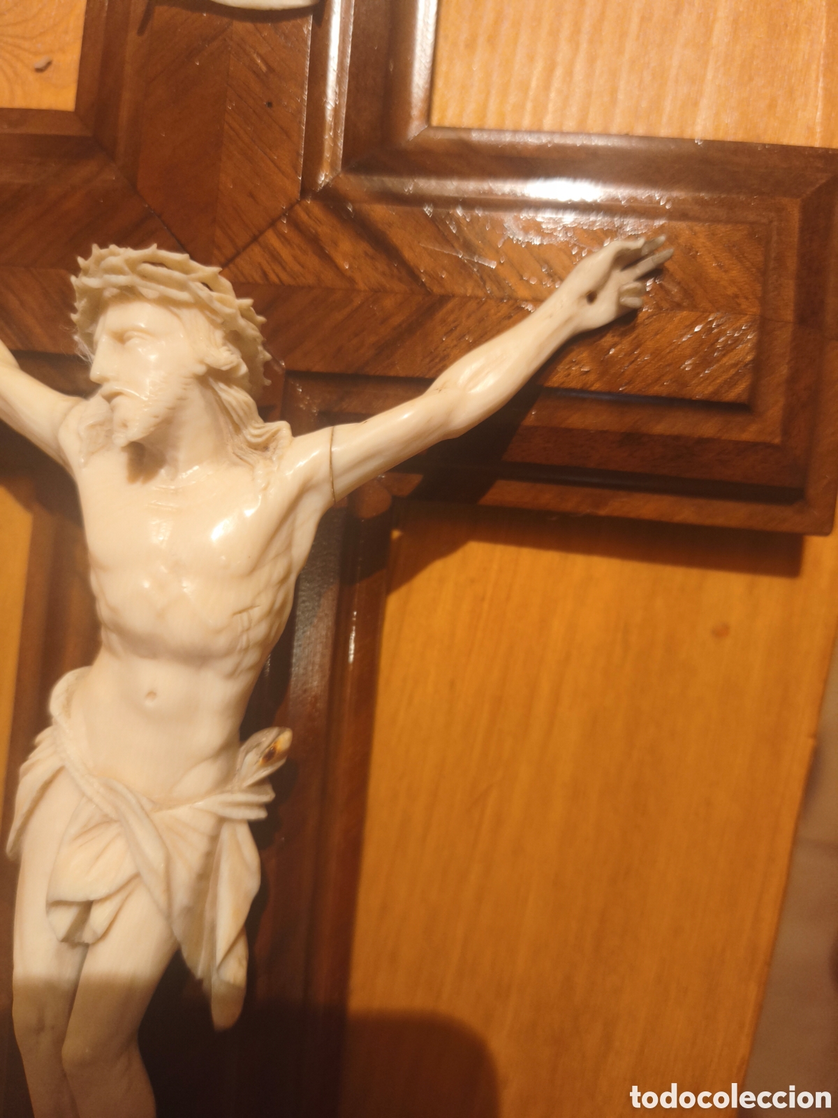 Antig&uuml;edades: Crucificado de dieppe - Foto 2