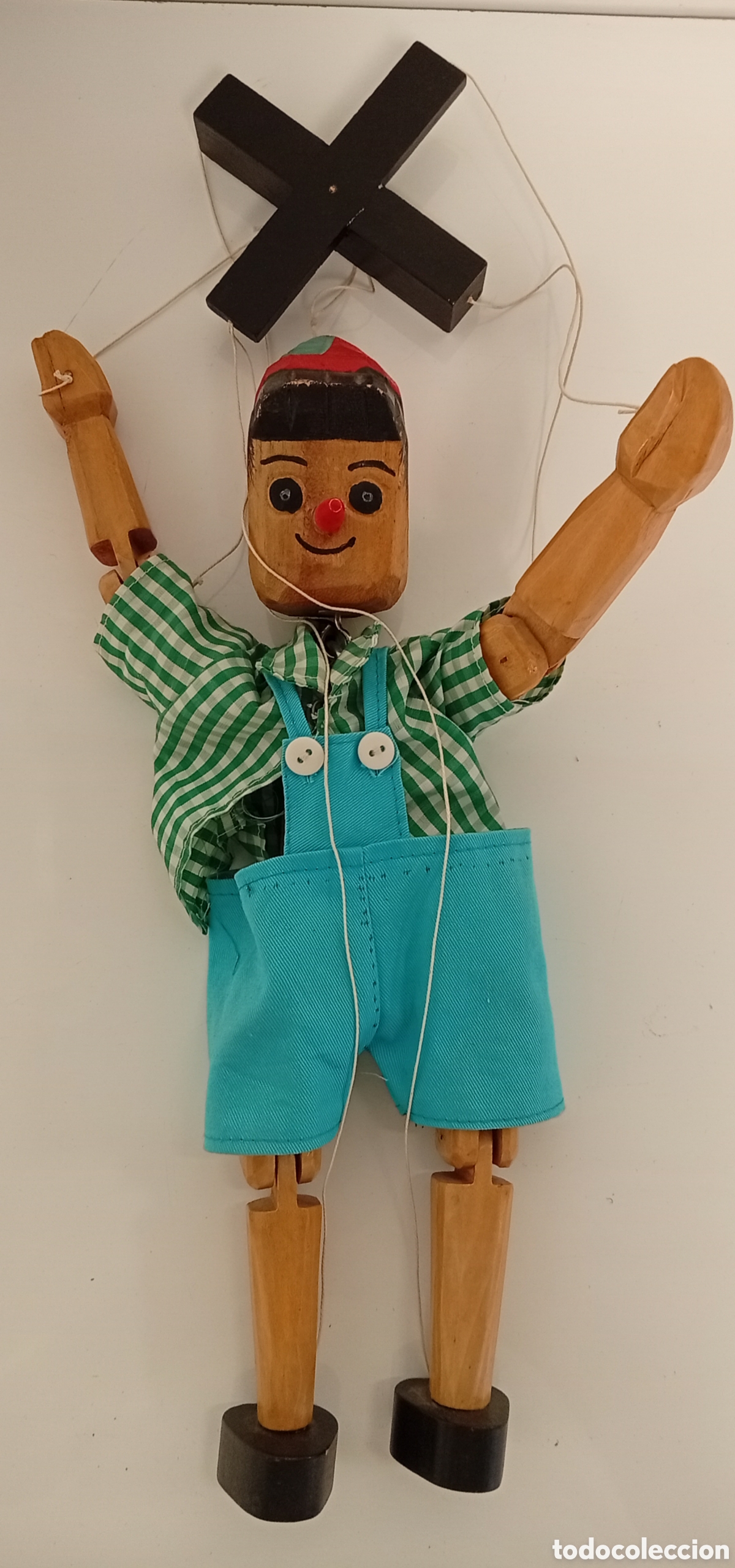 Antig&uuml;edades: .MARIONETA CLASICA DE PINOCHO EN MADERA