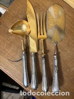 Antig&uuml;edades: Cubiertos Plata S.XIX Francia