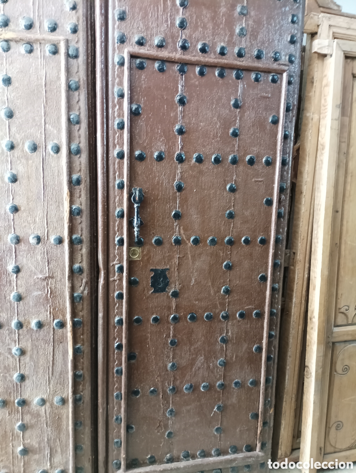 Antig&uuml;edades: PORT&Oacute;N ANTIGUO DE MADERA - Foto 2