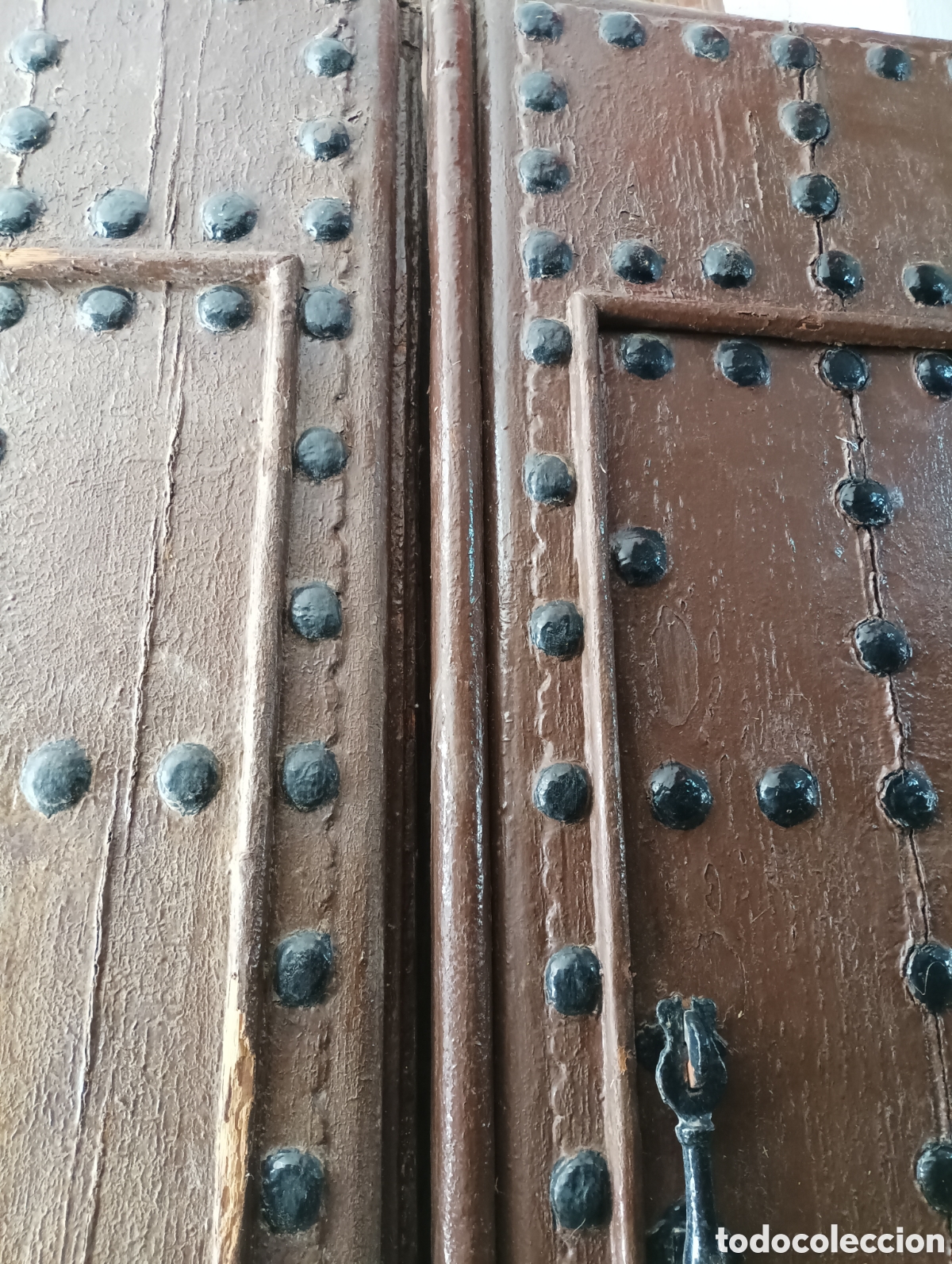 Antig&uuml;edades: PORT&Oacute;N ANTIGUO DE MADERA - Foto 5