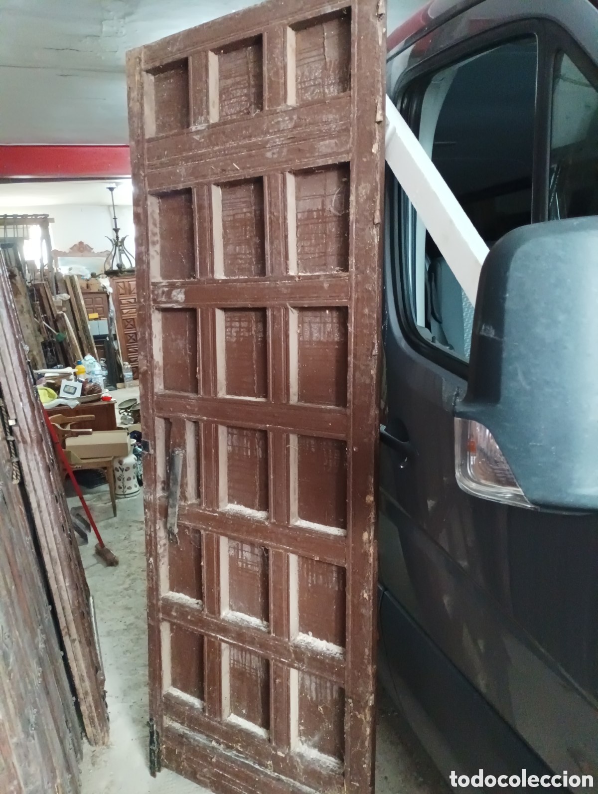 Antig&uuml;edades: PORT&Oacute;N ANTIGUO DE MADERA - Foto 8