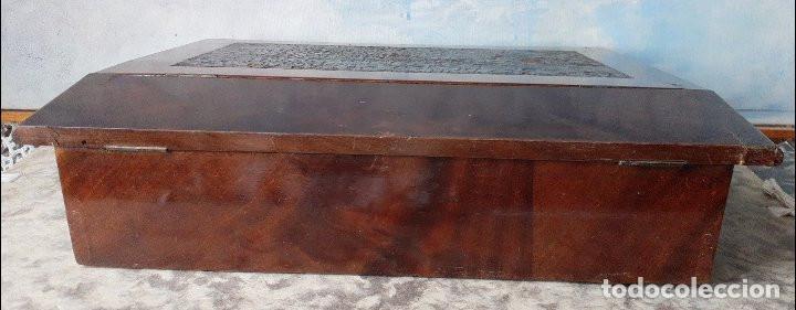 Antig&uuml;edades: Escribania antigua com tintero - Foto 4