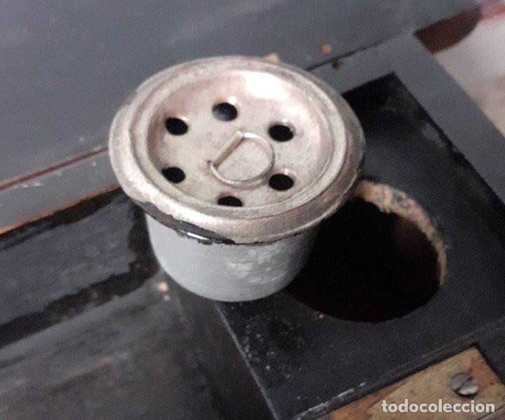 Antig&uuml;edades: Escribania antigua com tintero - Foto 6