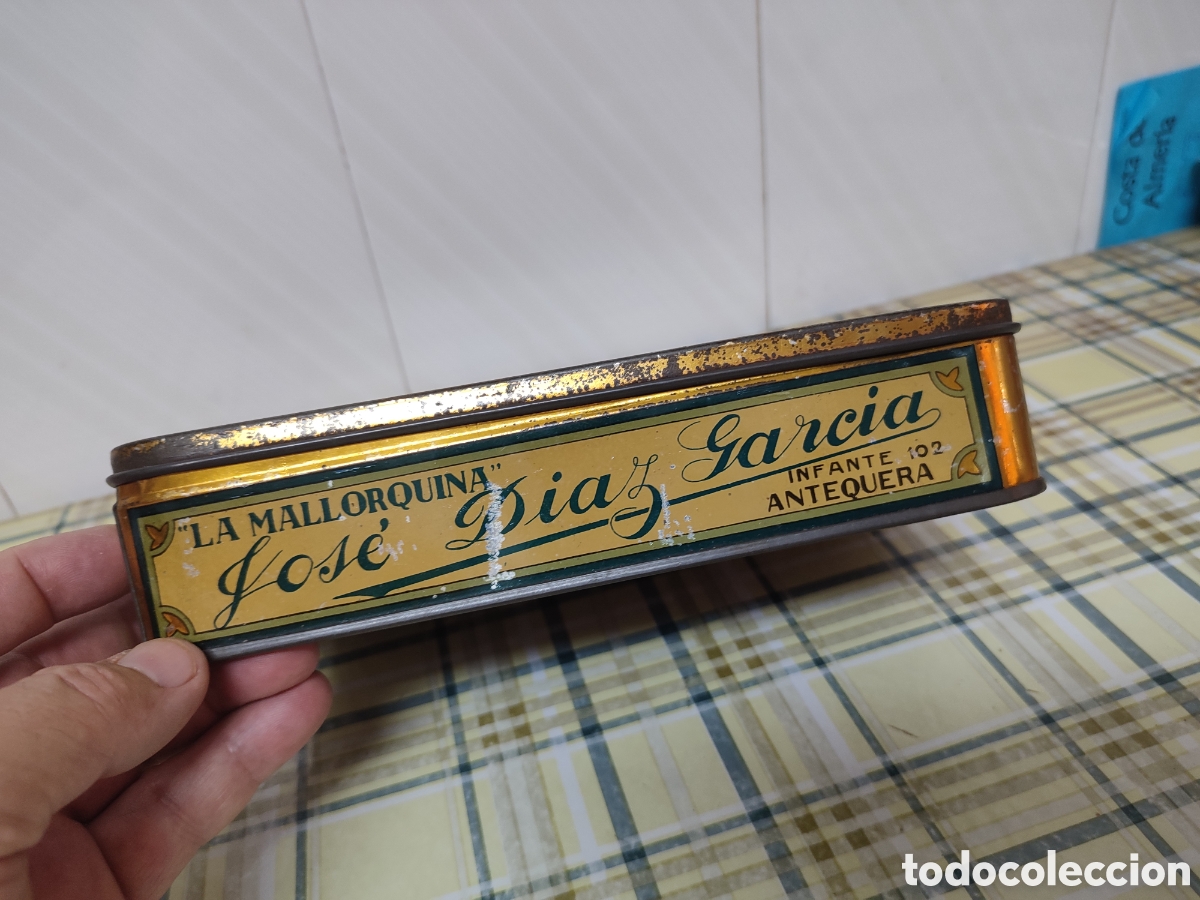 Antig&uuml;edades: Lata caja valencia folklore - Foto 2