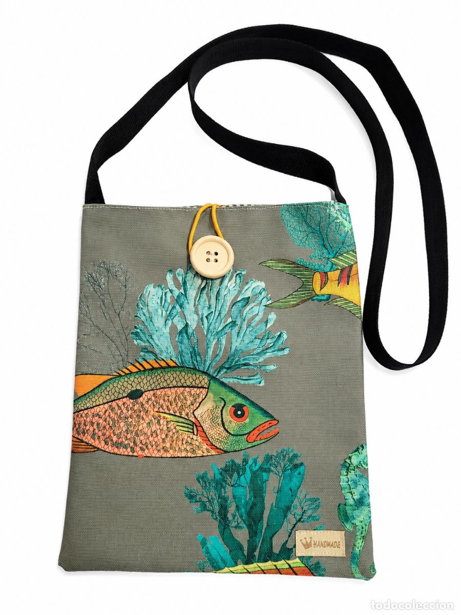Antig&uuml;edades: BOLSO BANDOLERA DE MUJER HECHO A MANO ARTESANALMENTE
