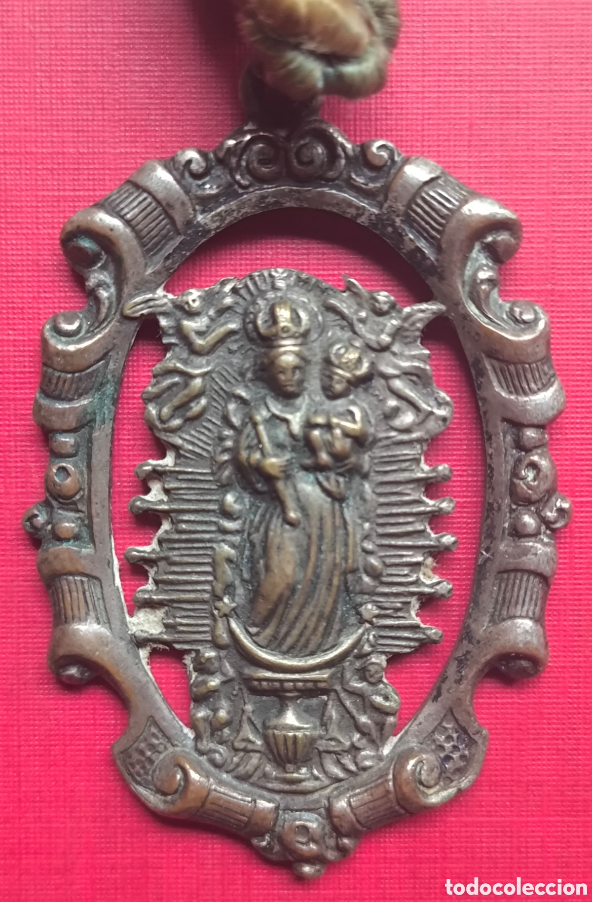 Antig&uuml;edades: ALAJAR MEDALLA HERMANDAD DE LA REINA DE LOS ANGELES HUELVA