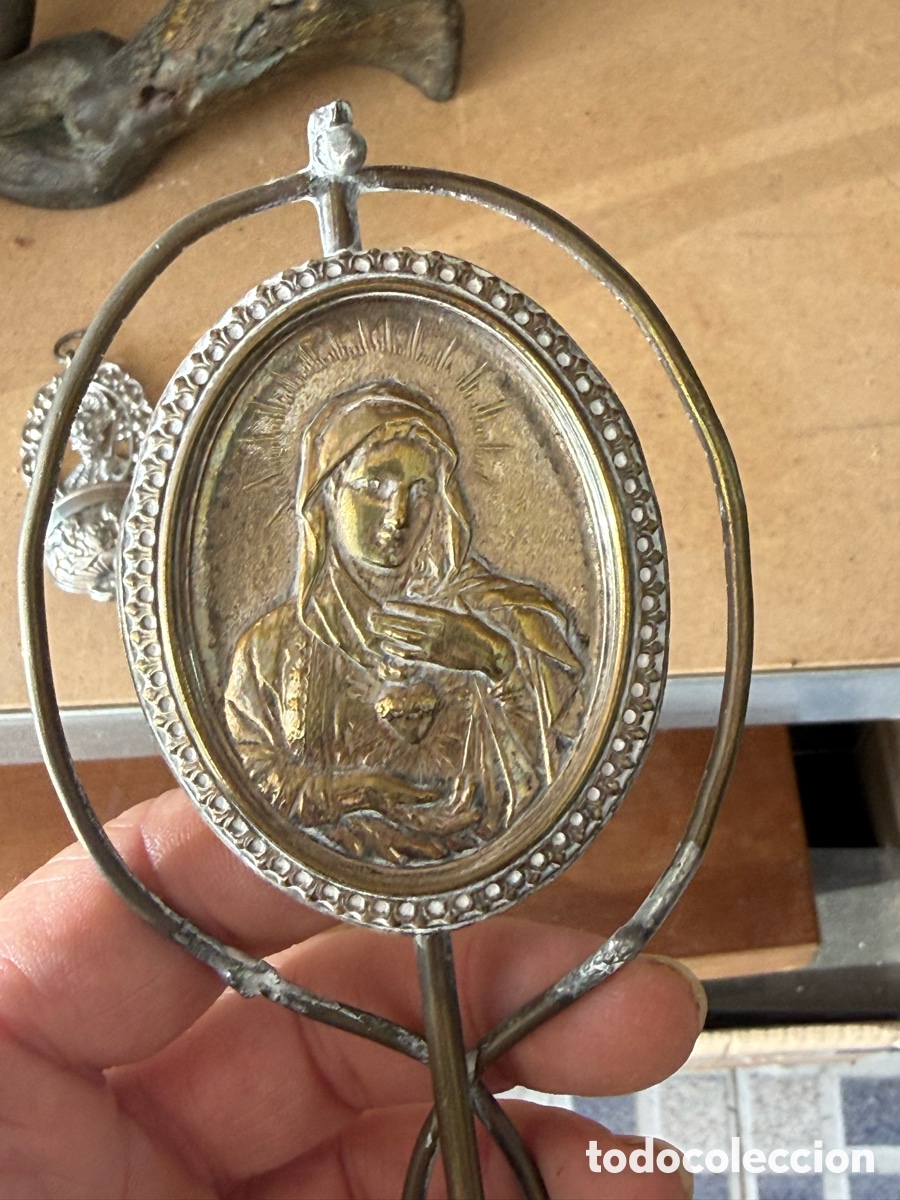 Antig&uuml;edades: Lote de art&iacute;culos religiosos - Foto 6