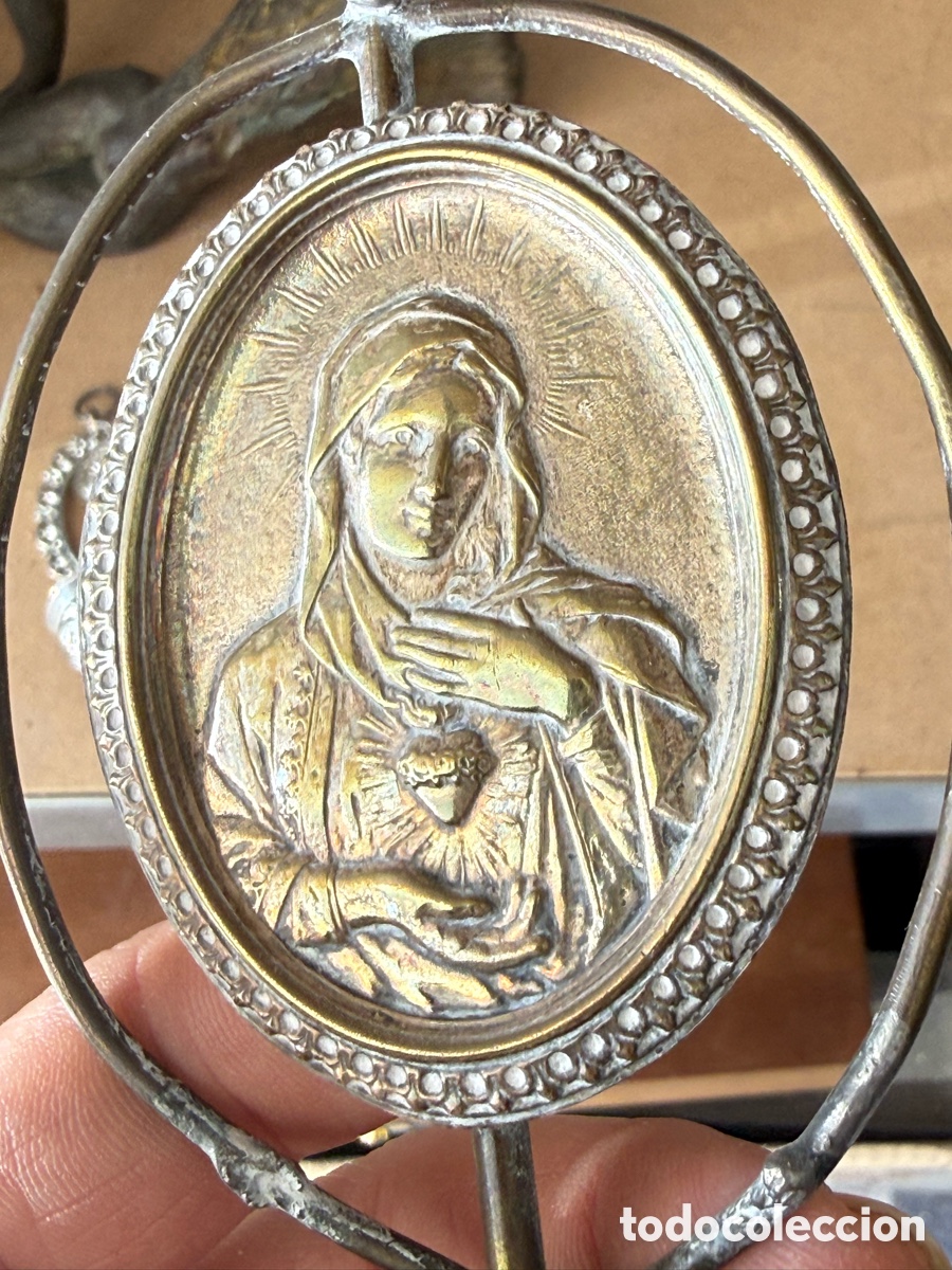 Antig&uuml;edades: Lote de art&iacute;culos religiosos - Foto 7