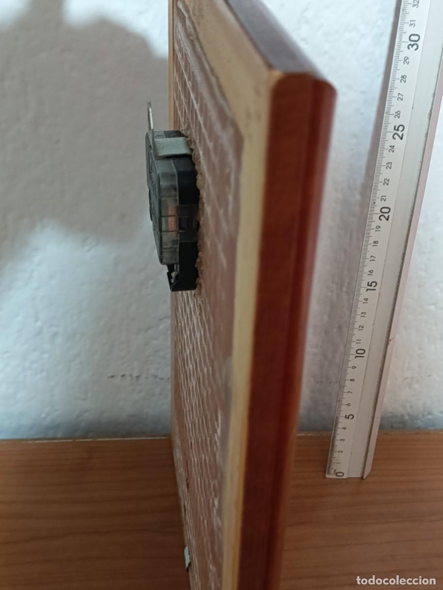 Antig&uuml;edades: RELOJ AZULEJO PROMOCI&Oacute;NAL DE SEAT - Foto 5