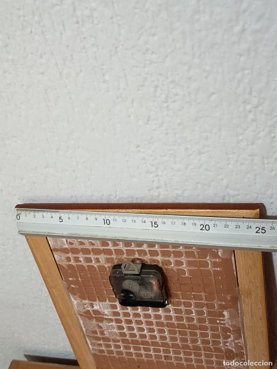 Antig&uuml;edades: RELOJ AZULEJO PROMOCI&Oacute;NAL DE SEAT - Foto 8