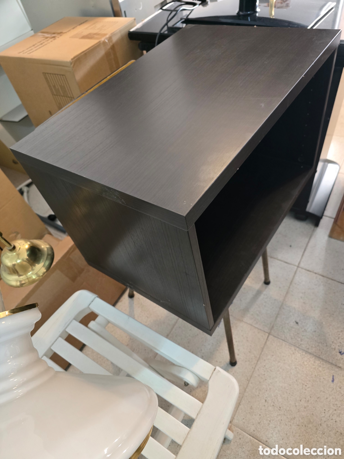 Antig&uuml;edades: Mueble auxiliar estante - Foto 2