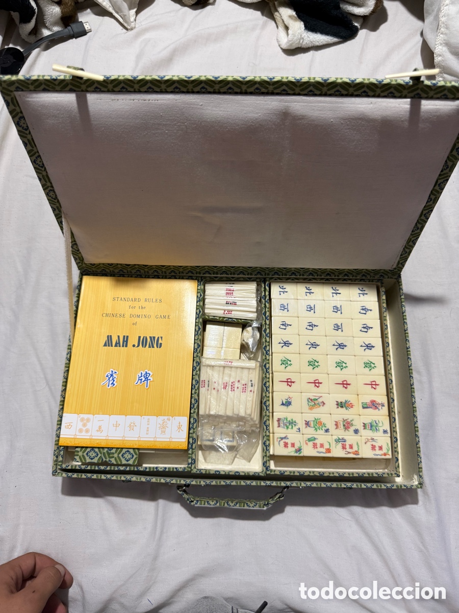 Antig&uuml;edades: juego de Mahjong antiguo