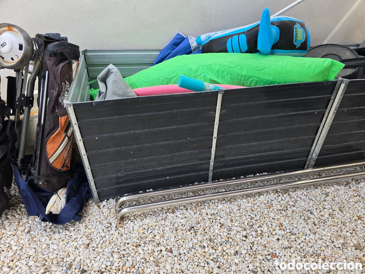 Antig&uuml;edades: Jardinera Elevada Acero Galvanizado NUEVO - Foto 2