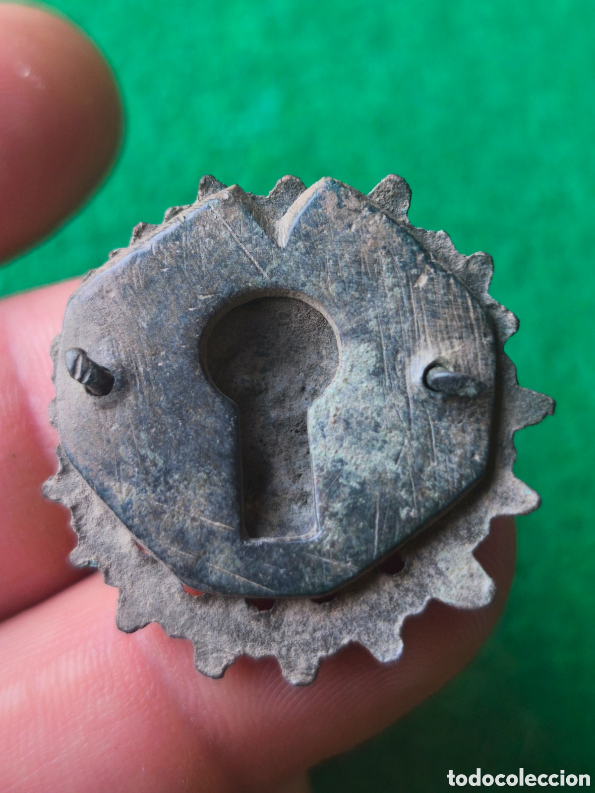 Antig&uuml;edades: Llave boca antiguo cerradura