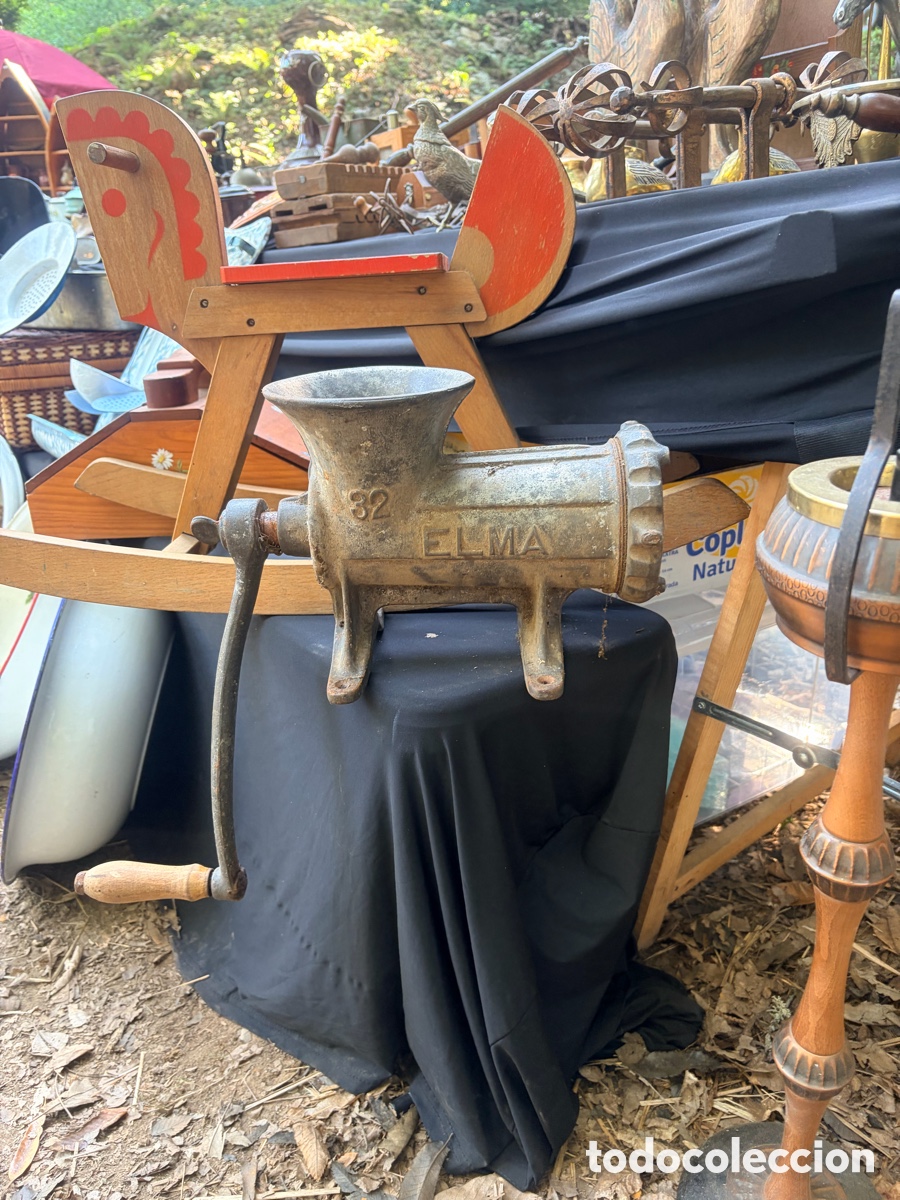 Antig&uuml;edades: Gran picadora de carne Elma