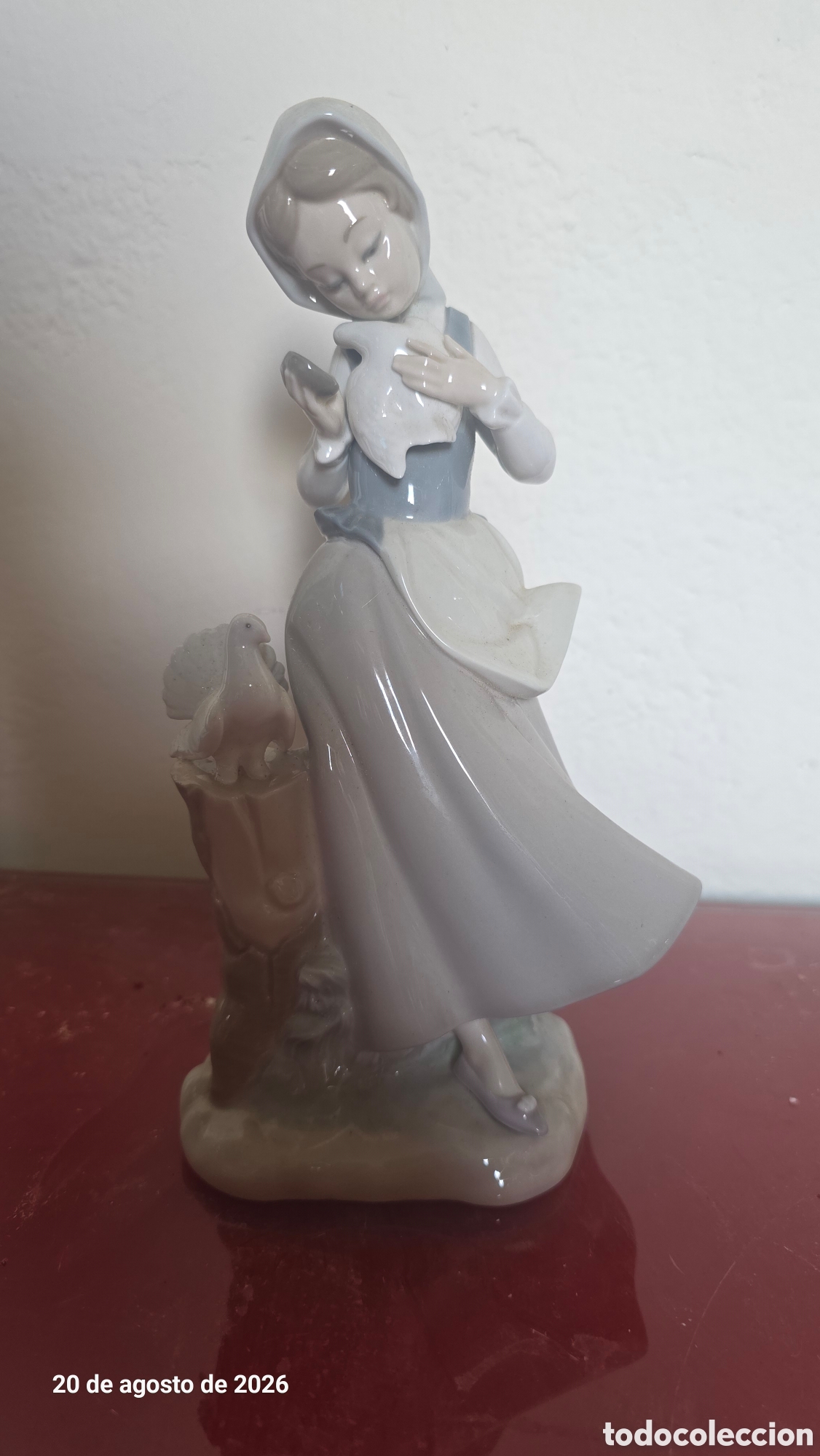 Antig&uuml;edades: Figura porcelana lladro
