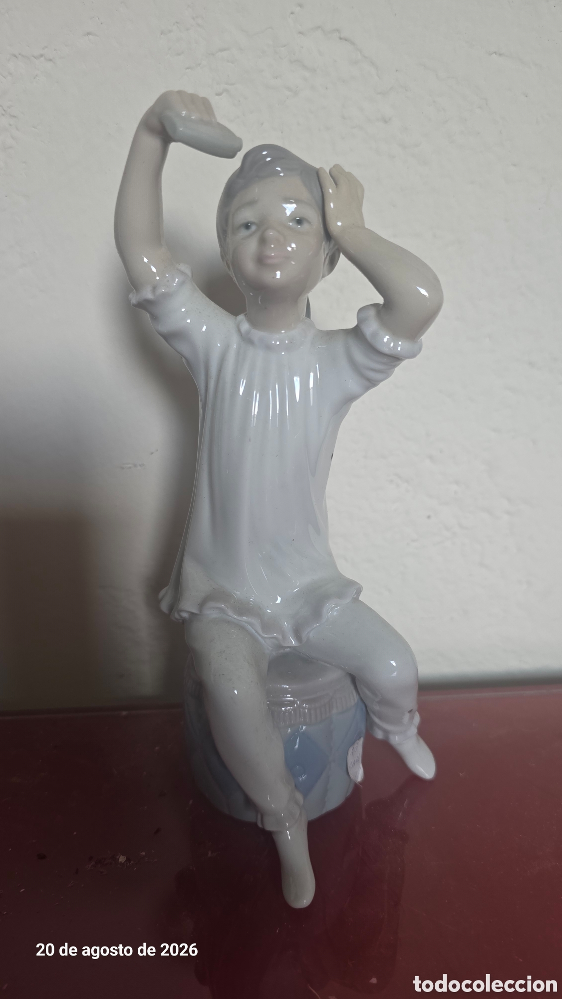 Antig&uuml;edades: Figura porcelana lladro