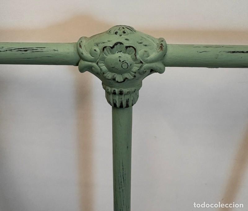 Antig&uuml;edades: Cabecero de Hierro Forjado - Foto 4