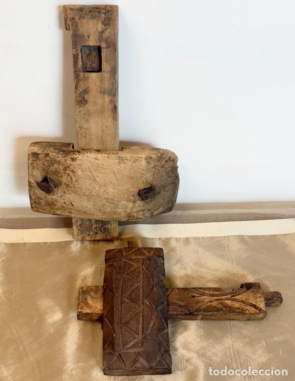 Antig&uuml;edades: Cerraduras de Madera Bereberes - Foto 3