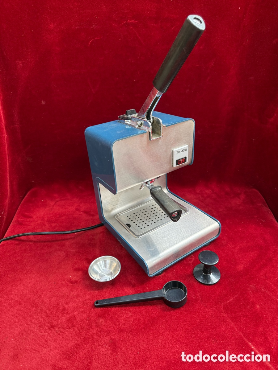 Antig&uuml;edades: Antigua cafetera Pierre Cardin Mini Gaggia,funcionando!
