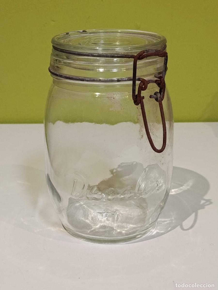 Antig&uuml;edades: Bote tarro frasco antiguo duralex