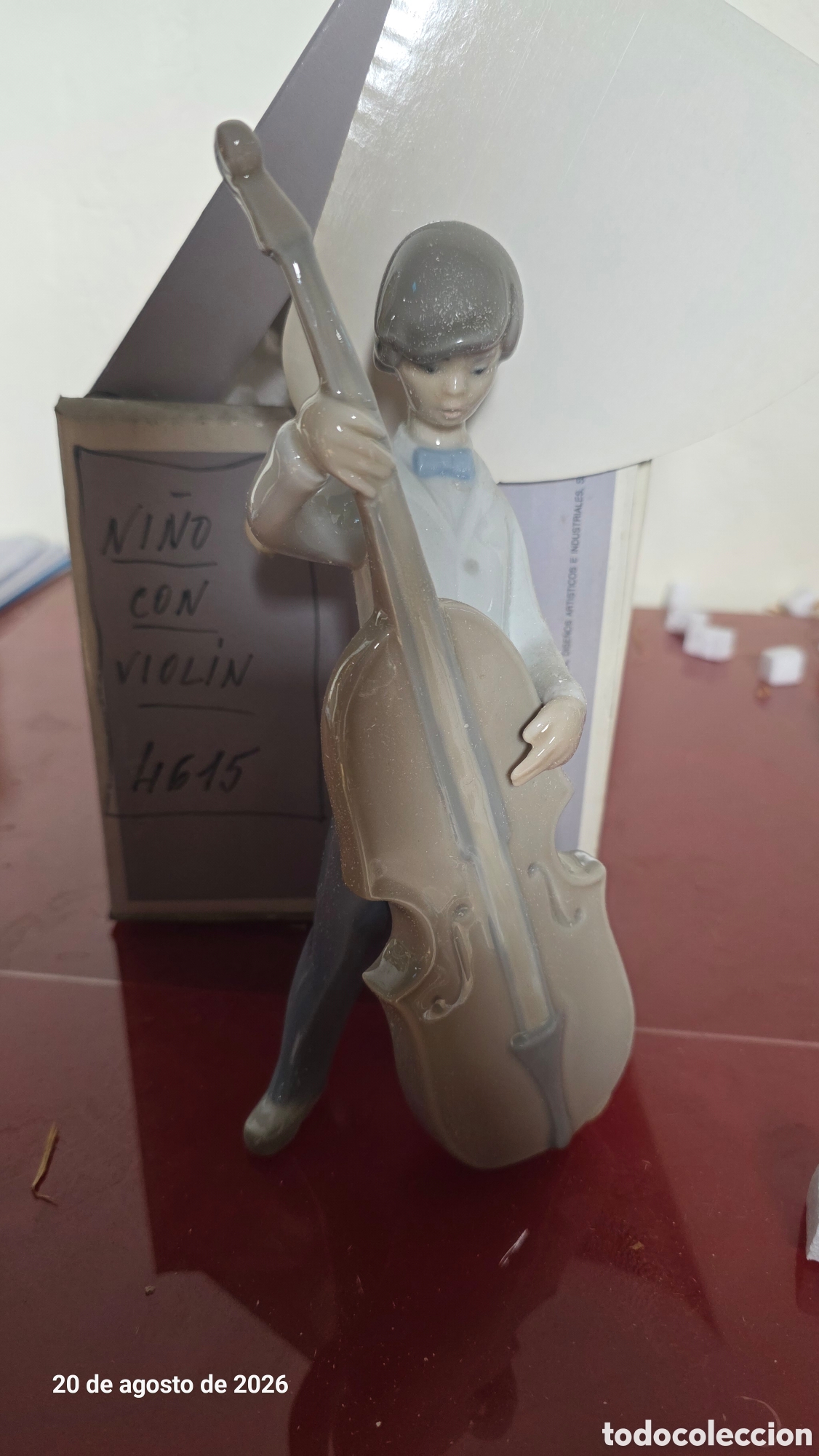 Antig&uuml;edades: Figura porcelana lladro