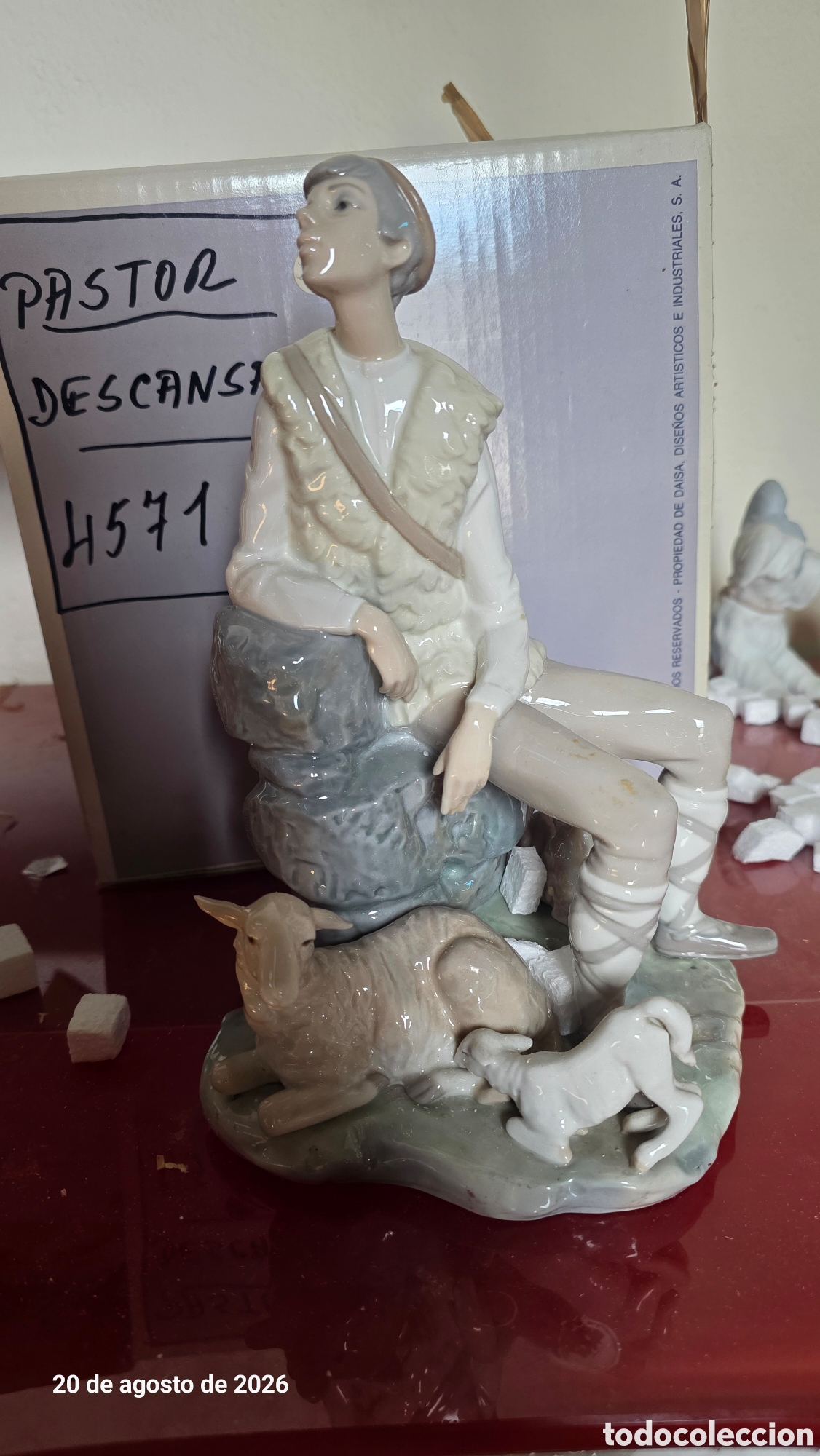 Antig&uuml;edades: Figura porcelana lladro
