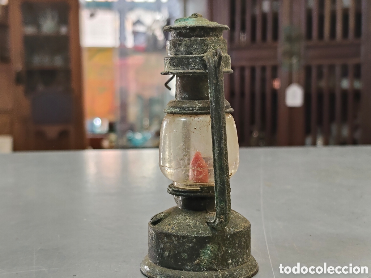 Antig&uuml;edades: Peque&ntilde;o candil miniatura - Foto 2