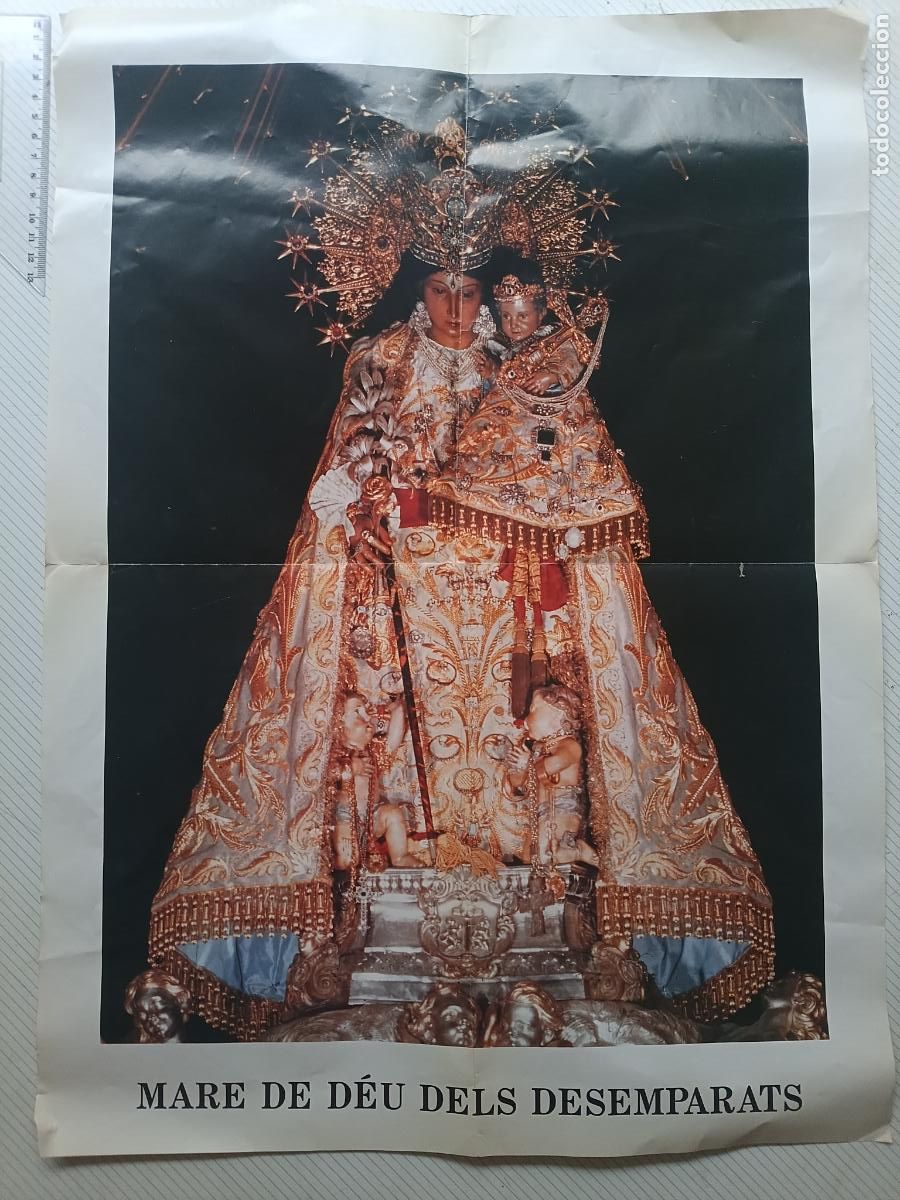 Antig&uuml;edades: P&oacute;ster de la Virgen de Valencia