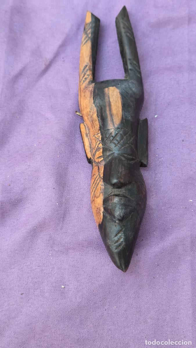 Antig&uuml;edades: figura africana madera noble