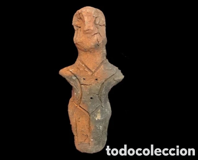 Antig&uuml;edades: Figurilla antropomorfa neol&iacute;tica &ndash; Cultura Vinča &ndash; ca. 4500 a.C. &ndash; Con certificado de autenticidad