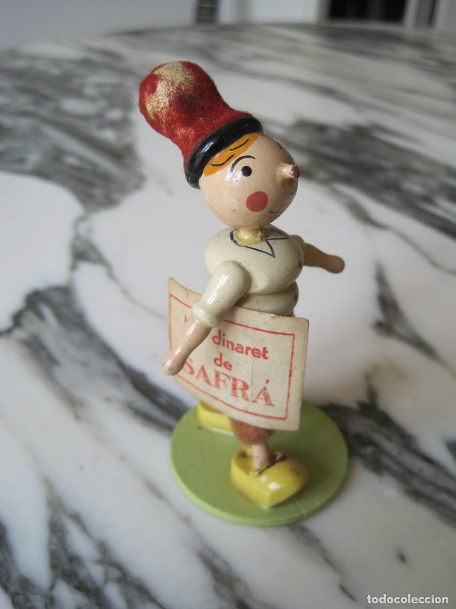 Antig&uuml;edades: FIGURA DE MADERA - REVISTA EN PATUFET - UN DINARET DE SAFR&Aacute; - A&Ntilde;OS 30