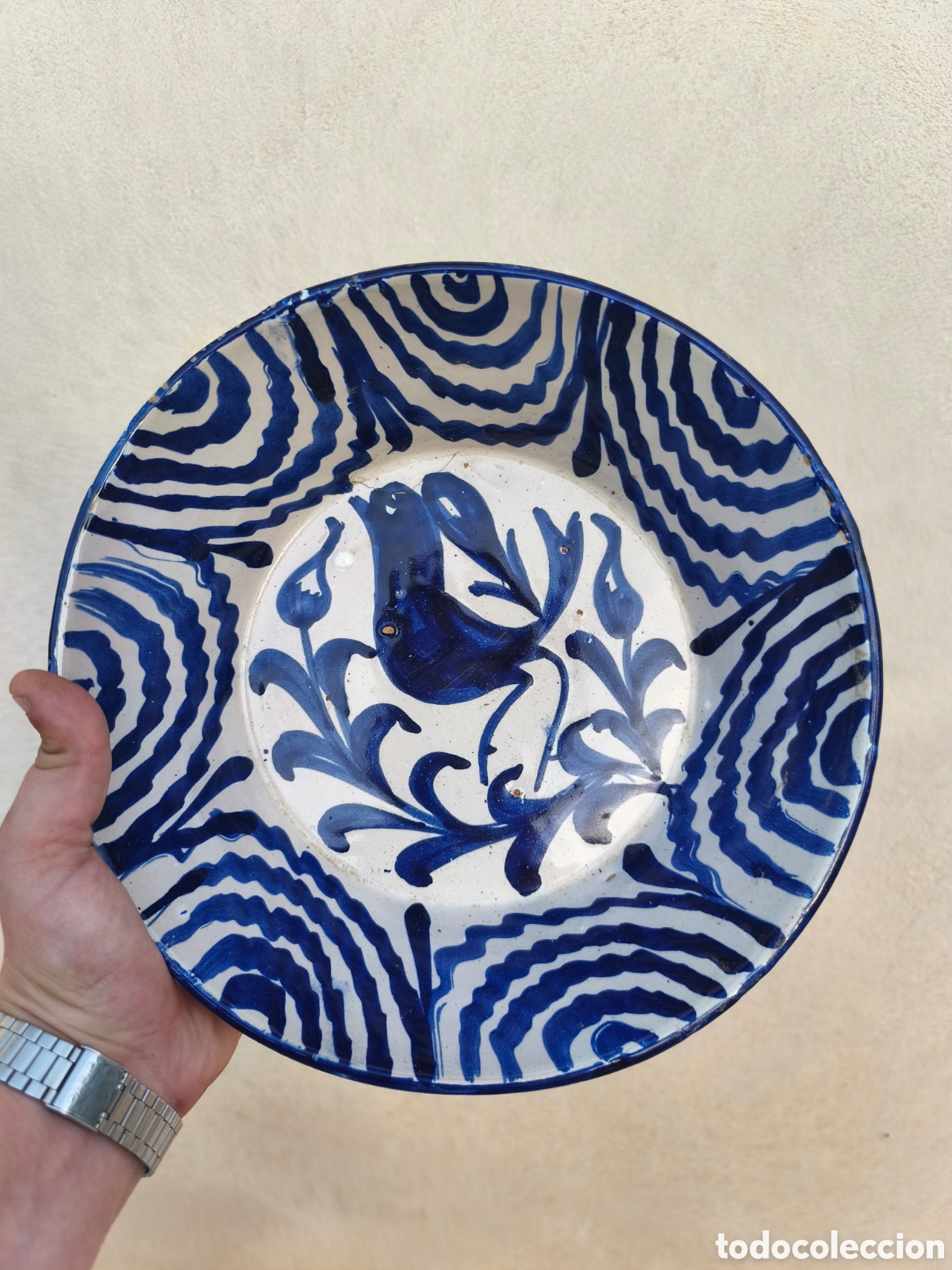 Antig&uuml;edades: Fuente fajalauza 26 cm