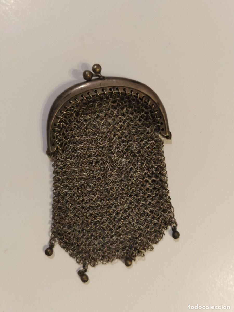 Antig&uuml;edades: MONEDERO PEQUE&Ntilde;O DE PLATA -VER FOTOS