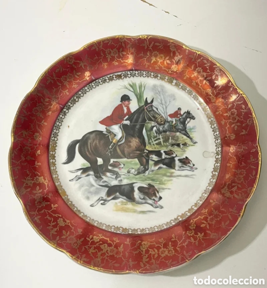 Antig&uuml;edades: PRECIOSO PLATO ANTIG&Uuml;O