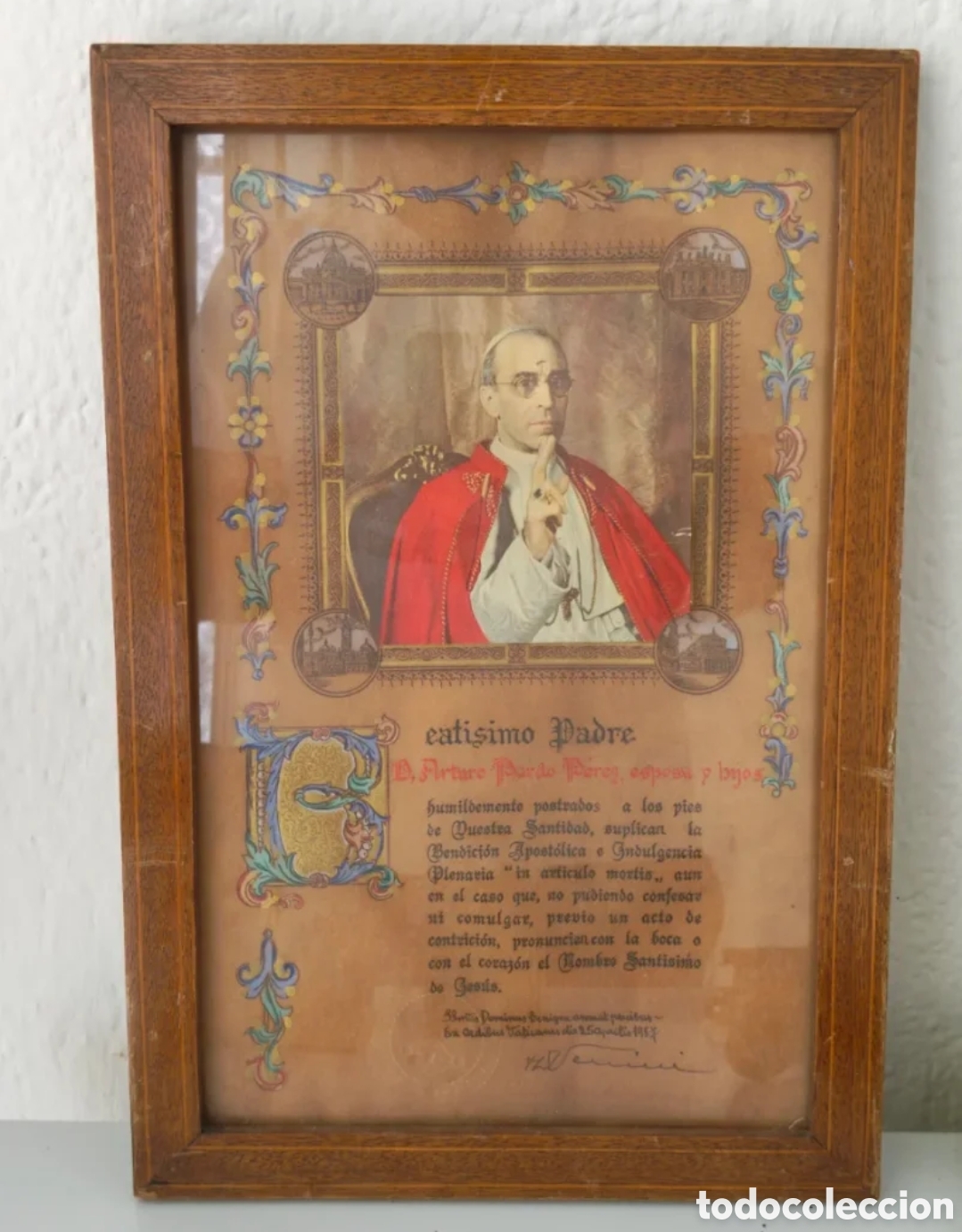 Antig&uuml;edades: Cuadro antiguo religioso