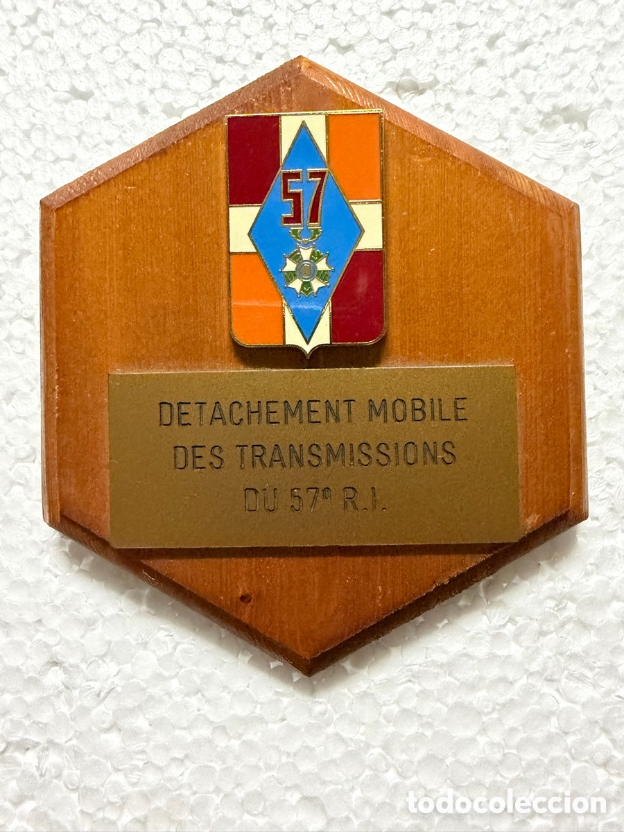 Antig&uuml;edades: METOPA MILITAR FRANCESA DESTACAMENTO MOVIL TRANSMISIONES 57 REGIMIENTOS DE INFANTER&Iacute;A