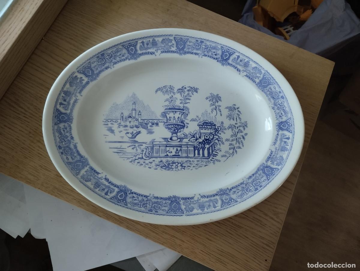 Antig&uuml;edades: plato grande vargas segovia