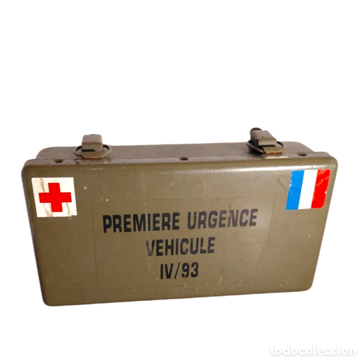Antig&uuml;edades: Caja militar primeros auxilios francia