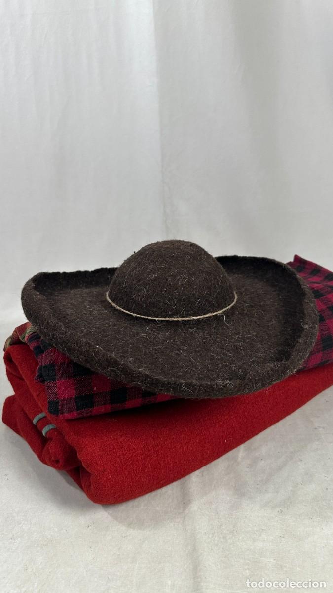 Antig&uuml;edades: Sombrero pardo de ala ancha - Foto 2